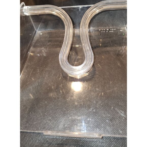 Vintage Rare 1970s Space Age Designs Lucite Clear Post Modern Napkin Holders Sta - Picture 4 of 13